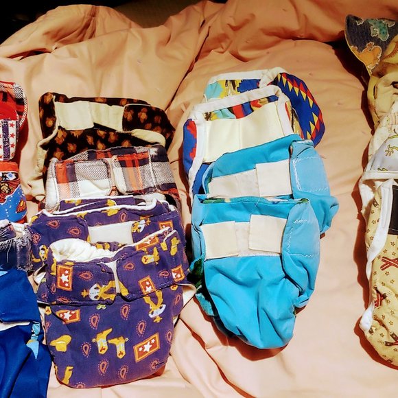 Lot of Cloth Diapers with inserts. - Picture 2 of 9